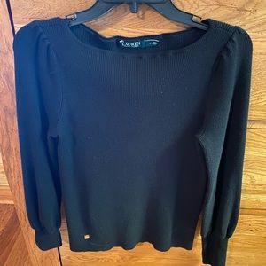 RL black sweater